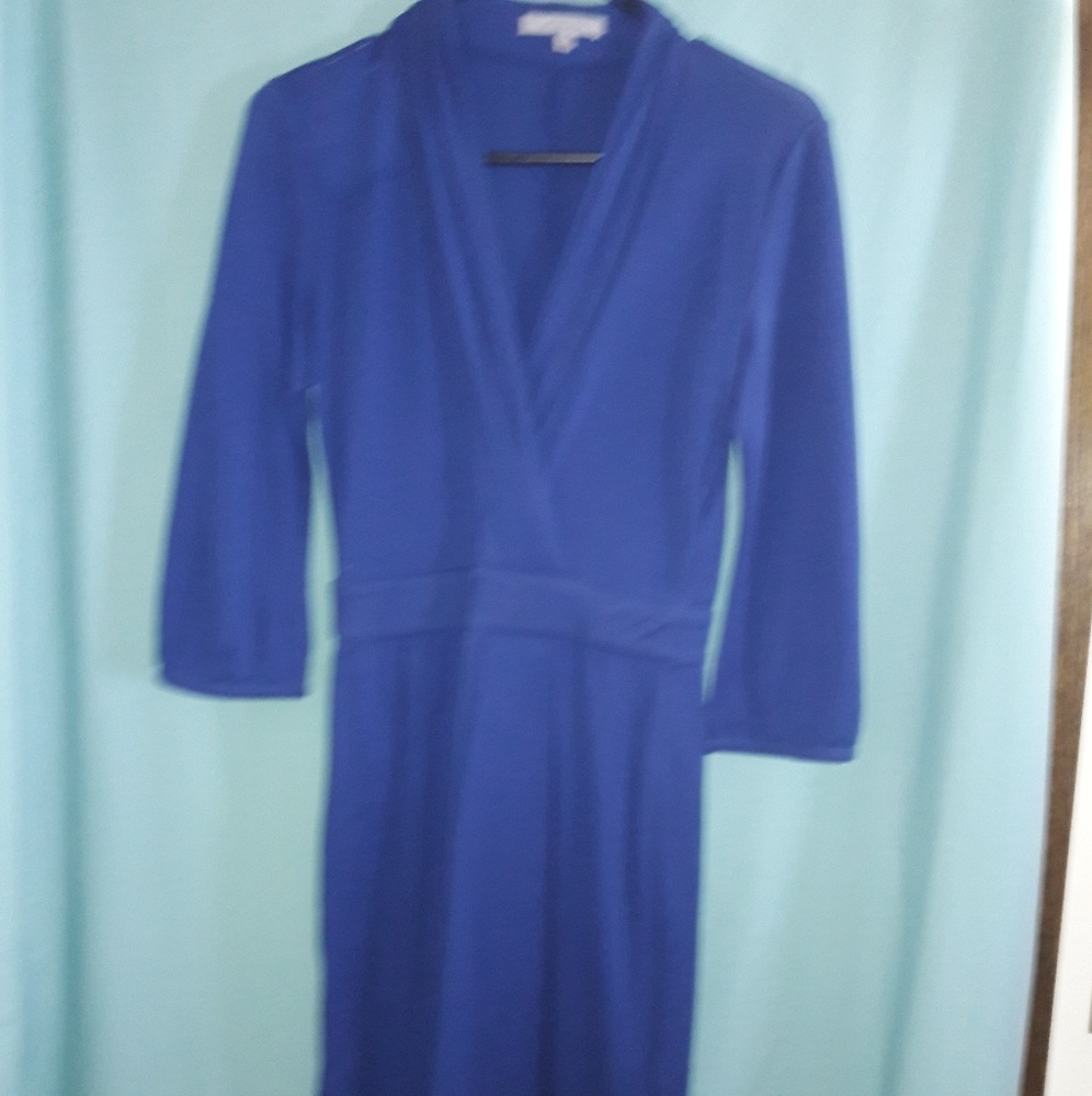Blue dress